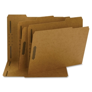 SMEAD MANUFACTURING COMPANY 14837 Folder, 2 Fasteners/Pos 1 and 3, Letter, 50/BX, Kraft by Smead
