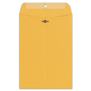 QUALITY PARK PRODUCTS CO990 Heavy-Duty Envelopes, 28Lb, 9"x12", 100/BX, Kraft by Quality Park