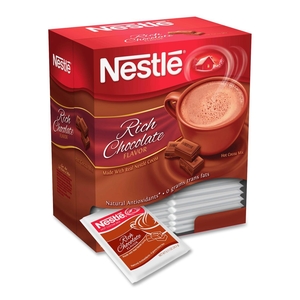 Nestle S.A 25485 Hot Chocolate Mix, Rich Chocolate, .71oz., Packets, 50/BX by Nestle