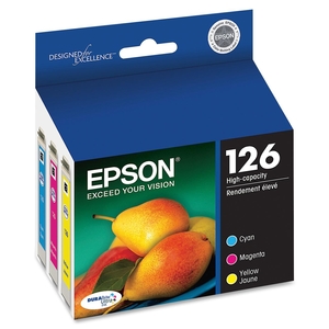 Epson Corporation T126520 Ink Cartridge, 480 Page Yield, Assorted by Epson