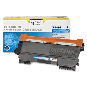 Elite Image 75498 Toner Cartridge, 1,200 Page Yield, Black by Elite Image