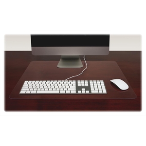 Desk Pad, Rectangular, Non-glare, 24"x19", Clear by Lorell