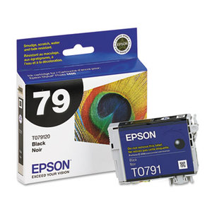 Epson Corporation T079120 T079120 Claria Ink, 470 Page-Yield, Black by EPSON AMERICA, INC.