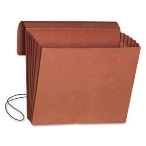 SMEAD MANUFACTURING COMPANY 71109 Expndg Wallets,w/ Cord, 5-1/4" Exp,10/BX,11-3/4"x9-1/2",RDR by Smead