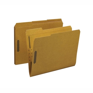 Sparco Products SP17214 Fastener Folders,w/2-Ply Top Tab,1/3 Cut,Ltr,50/BX,KFT by Sparco