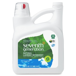 Seventh Generation, Inc 22803 Natural Laundry Detergent, 150 oz., Free/Clear by Seventh Generation