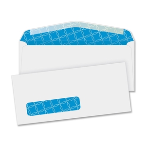 Rapid 90119 Envelopes, No.10, 4-1/8"x9-1/2", Window, 500/BX, White by Quality Park