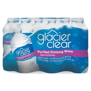 Premium Waters Inc. 500528 Glacier Water, 5L, 24/Ct, Clear by Glacier Clear