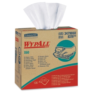 Kimberly-Clark Corporation 34790CT Cleaning Towels, Pop-Up Box, 9-1/10"X16-4/5", 10Bx/Ct, We by Wypall