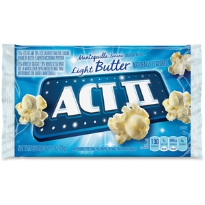 ConAgra Foods, Inc 23243 Act II Microwave Popcorn, 2.75oz., 36/CT, Light Butter by Act II