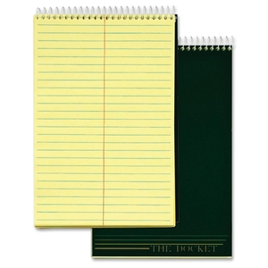 Tops Products 63851 Steno Pad, Gregg Ruled, 100 Sheets, 6"x9", Canary Paper by TOPS