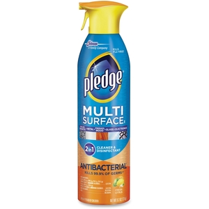 Diversey, Inc CB723541 Pledge Multi-Surface Cleaner, Antibacterial, 9.7oz., CL by Pledge