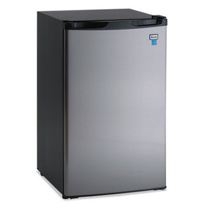 Avanti Products RM4436SS 4.4 CF Refrigerator, 19 1/2"W x 22"D x 33"H, Black/Stainless Steel by AVANTI