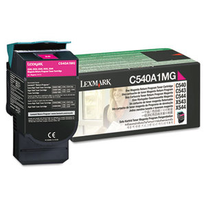 Lexmark International, Inc C540A1MG C540A1MG Toner, 1000 Page-Yield, Magenta by LEXMARK INT'L, INC.