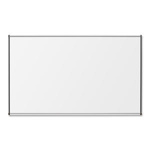 Lorell Furniture 55626 Porcelain Board, Magnetic, 4'x3', Satin Aluminum Frame by Lorell