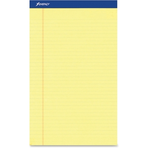 Tops Products 20220 Perforated Pad, Legal Rule, 50 Sheets/Pad, 8-1/2"x11-3/4",CY by Ampad