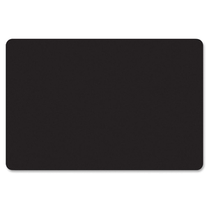 Conference Pads, w/ 3-1/2"x3-1/2" Coaster, 18"x12", Black by First Base