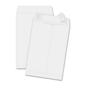 QUALITY PARK PRODUCTS 44334 Redi-Strip Envelopes, Plain, 6-1/2"x9-1/2", 100/BX, White by Quality Park
