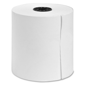 Adding Machine Rolls, 3"x165', 50/BX, White by Sparco