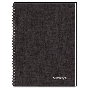 Side-Bound Guided Business Notebook, QuickNotes, 5 3/8 x 8, White, 80 Sheets by MEAD PRODUCTS