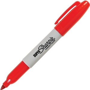 Dominion Blueline, Inc 33002 Sharpie Permanent Marker, Fine Point, 12 Pk/DZ, Red by Sharpie