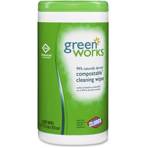 The Clorox Company 30380 All-purpose Cleaner Wipes, 62 Wipes by Green Works