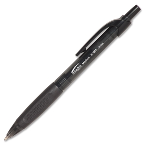 Integra 82955 Ballpoint Pen, Retractable, Medium Point, Black Barrel/Ink by Integra