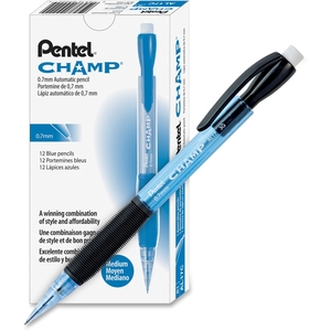 Mechanical Pencil, Refillable, .7mm, Blue Barrel by Pentel