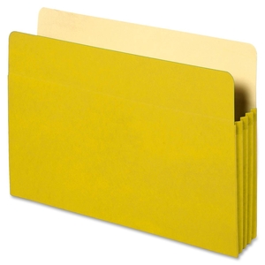 Sparco Products SPR-26553 Accordion Pocket,3-1/2" Exp,11-3/4"x9-1/2",Yellow by Sparco