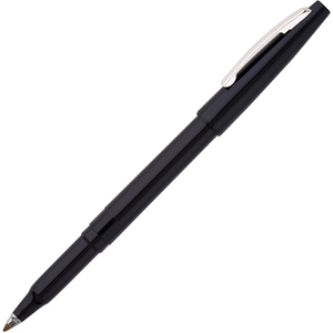 PENTEL OF AMERICA R100A Rolling Writer Pens, 0.8mm, Black Ink/Black Barrel by Pentel