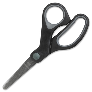 Scissors, Rubber Grip, Blunt Tip, 5", Black/Gray by Sparco