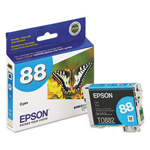 Epson Corporation T088220 T088220 (88) Ink, Cyan by EPSON AMERICA, INC.