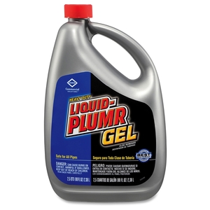 The Clorox Company 35286CT Liquid-Plumr Gel Drain Cleaner, Heavy-Duty, 80 oz. 6/CT by Liquid-Plumr