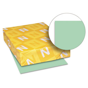 Neenah Paper, Inc 82351 Exact Vellum Bristol Cover Stock, 67 lbs., 8-1/2 x 11, Green, 250 Sheets by NEENAH PAPER