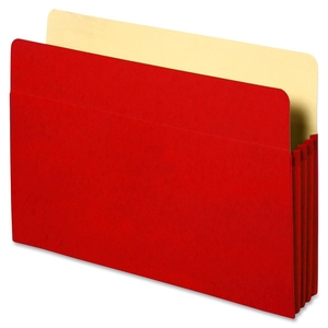 Sparco Products SPR-26552 Accordion Pocket,3-1/2" Exp,11-3/4"x9-1/2",Red by Sparco