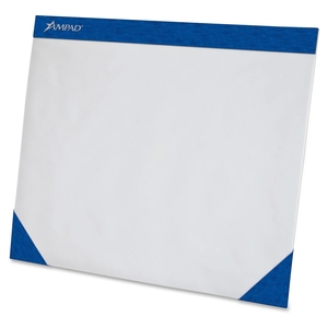 Tops Products 24714 Desk Pad, Top Binding, Perf., 50 Sht, 22"x17", White Paper by Ampad