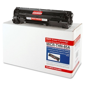 microMICR Corporation MICRTHN85A MICR Toner Cartridge, 1600 Pg Yield, BK by Micromicr