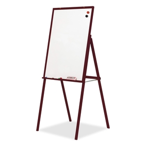 MooreCo, Inc 745M Wooden Presentation Easel, 30"x31-1/2"x69-1/2", Mahogany by Balt