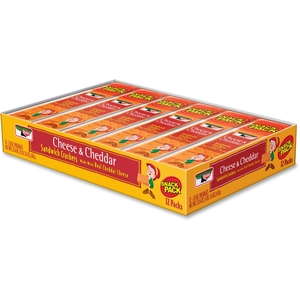 Kellogg NA Co. 21147 Cheese/Cheddar Crackers, Snack Pack, 1.8 Oz., 12/BX by Keebler