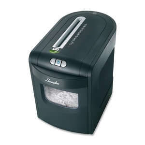 ACCO Brands Corporation 1757392D Shredder,Cross Cut,10 Sh Cap.,19"x11"x16",Black by Swingline