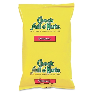 Office Snax 01096 Chock Full o' Nuts, Original Coffee, 1.75oz., 42/CT by Office Snax