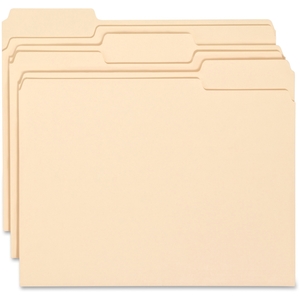 SMEAD MANUFACTURING COMPANY 10343 Watershed/Cutless Top-Tab Folders,1-Ply,Letter,100/BX,MLA by Smead