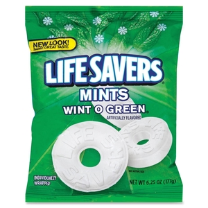 Mars, Inc 08504 Life Savers Mints, Wint-O-Green, 6.25 oz/PK by Wrigley