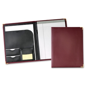 Tops Products 47222970 Pad Holder,w/ Writing Pad,Letter,Document Pocket,Burgundy by Cardinal