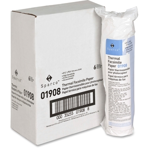 Sparco Products 01908 Facsimile Paper, 1/2" Core, "H" Sensitivity, 8-1/2"x98', WE by Sparco