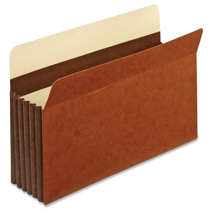 Tops Products C1536GHD File Pockets, Legal, 24 Pt., 5-1/4", Exp, 10/BX, Brown by Globe-Weis