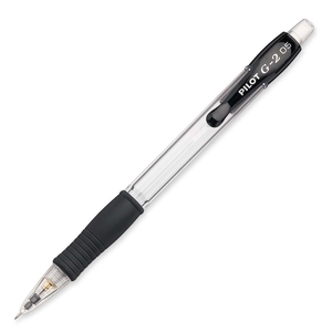 Pilot Corporation 51014 Mechanical Pencil, Rubber Grip, Refillable, .5mm, Black by Pilot