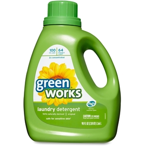 The Clorox Company 30319 Natural Laundry Detergent, 90 oz., White by Green Works