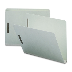 Nature Saver SP17215 Pressboard Fastener Folders,2 Exp,Letter,25/BX,Gray Green by Nature Saver