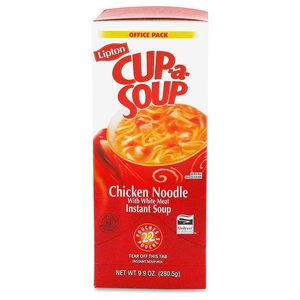 Cup-a-Soup, .45 oz., 22/BX, Chicken Noodle by Lipton